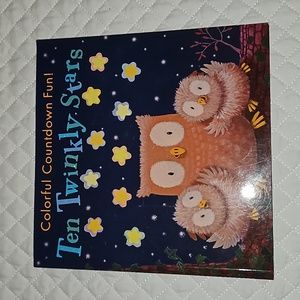 Ten Twinkly Stars paperback book New